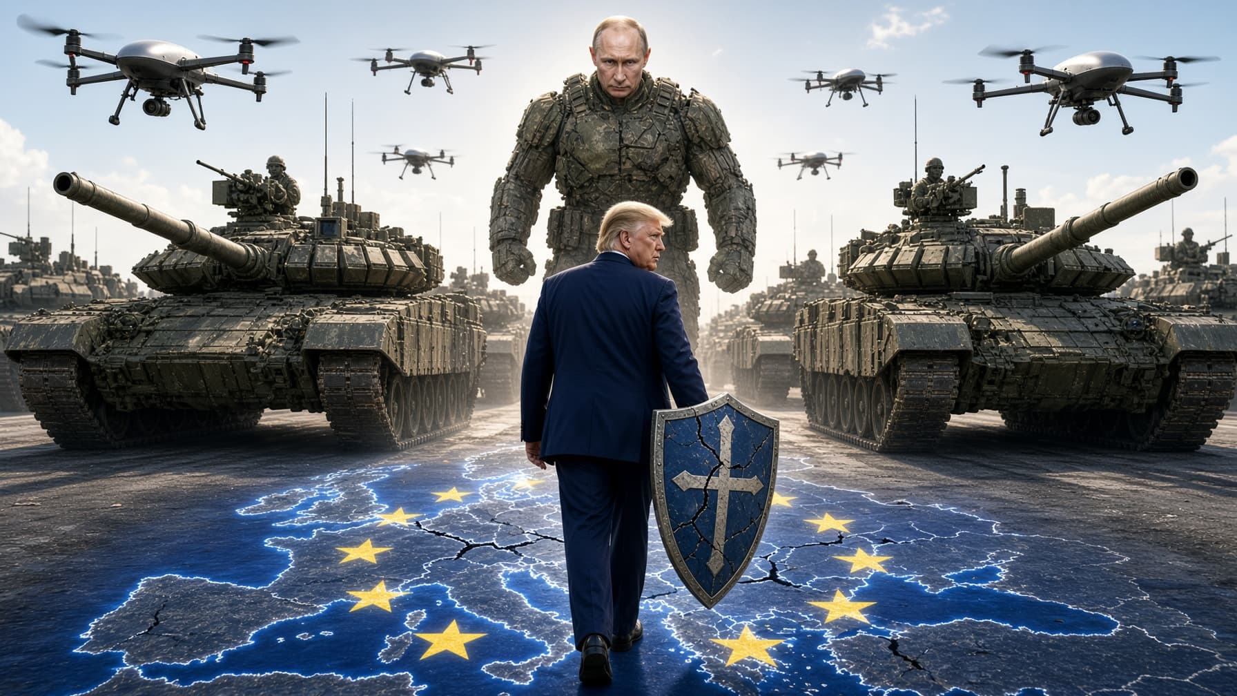 Trump Amerikája éppen akkor fordít hátat Európának, amikor Oroszország támadásra készül